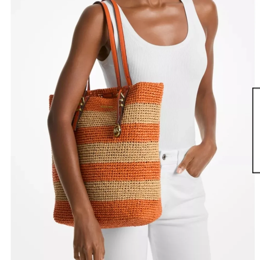 MICHEAL Micheal Kors Quinn Large North South Tote Bag Nwt - Picture 14 of 16